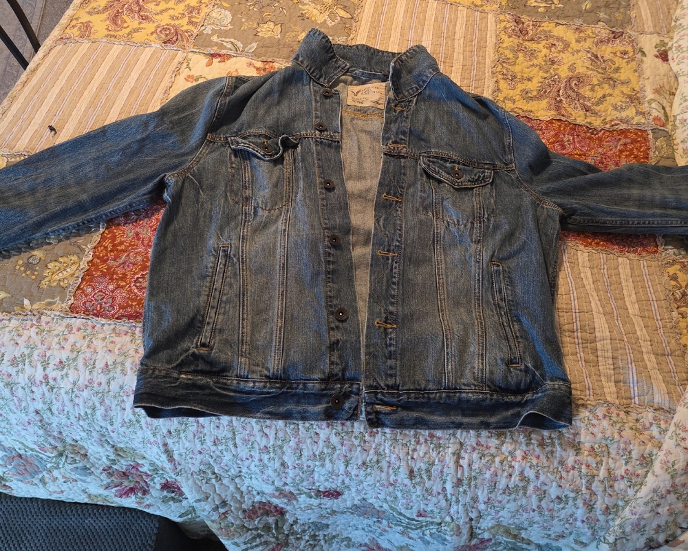 American Eagle Outfitters Blue Denim Jacket